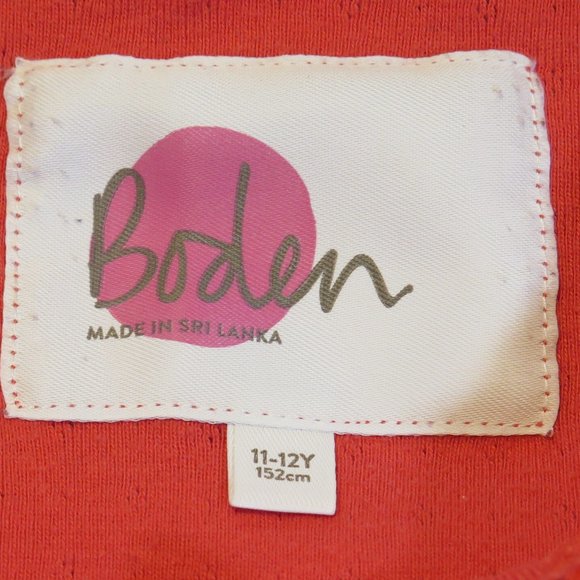 BODEN - Girls Long sleeve top with lace edge - Picture 2 of 8